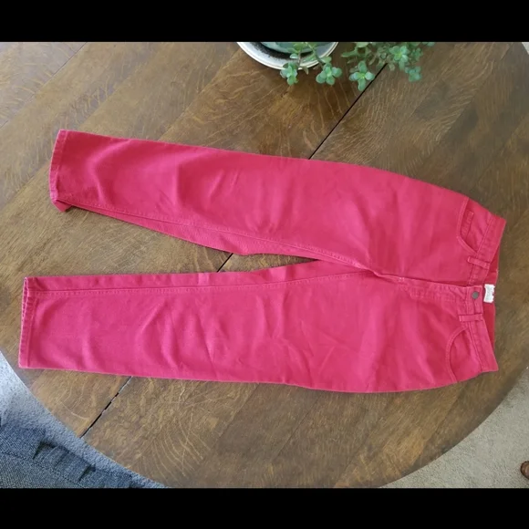 Red Moda Int'l The London Jean Size 8 Vintage - Picture 2 of 5